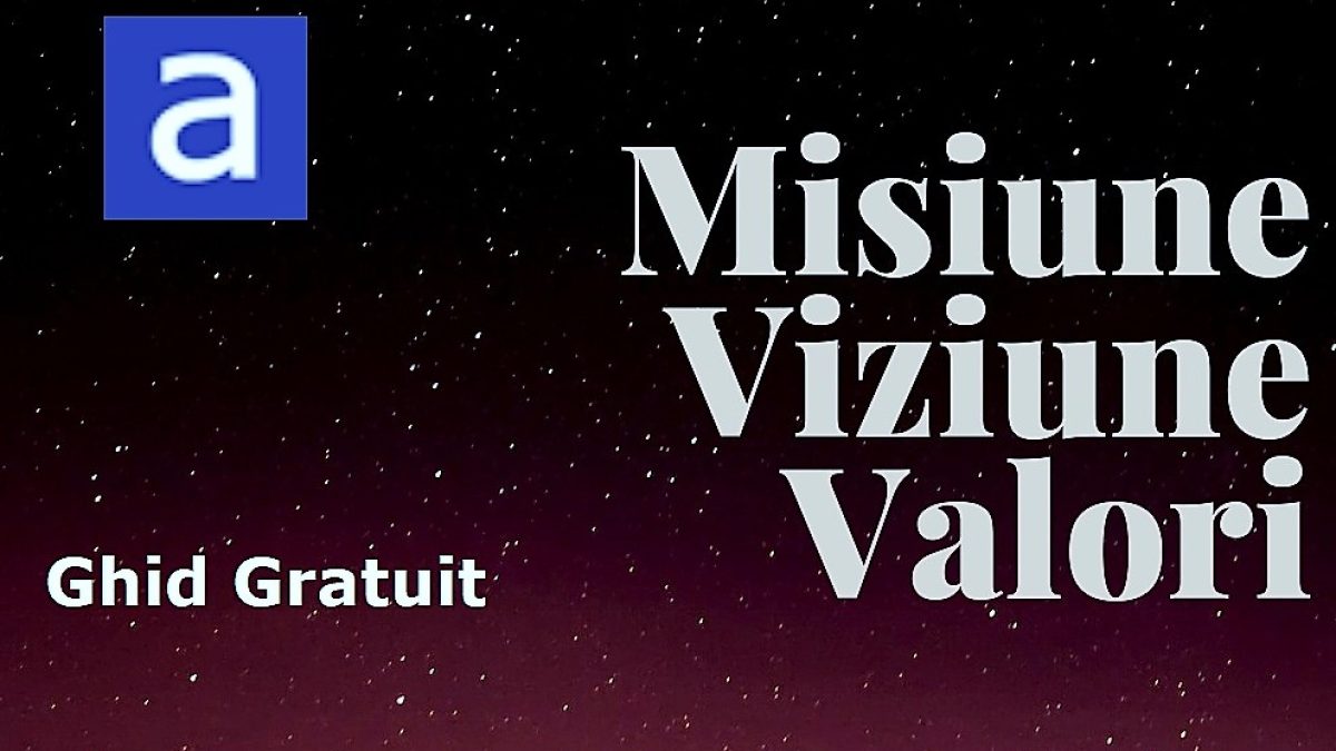 Misiune, viziune, valori - FARA Romania